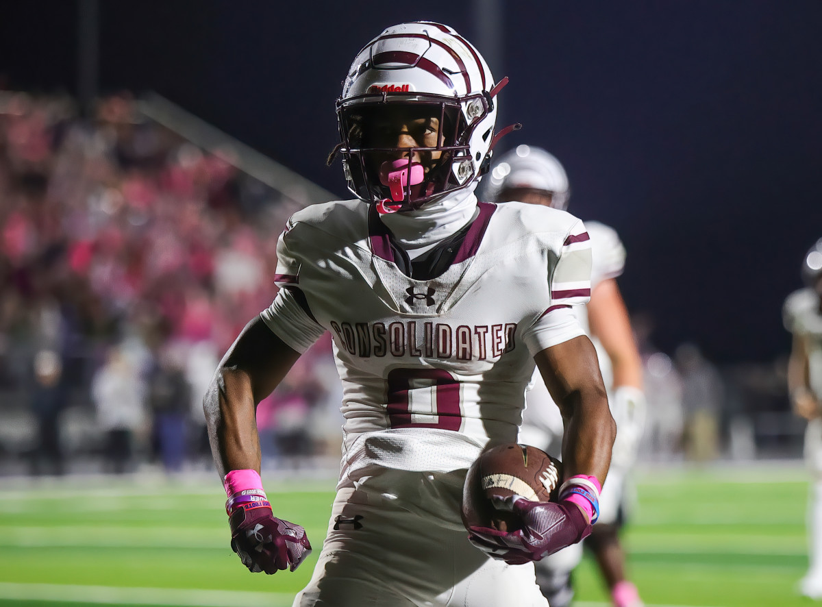 College Station A&M Consolidated College Station Texas football 102822 Dustin Nguyen 9