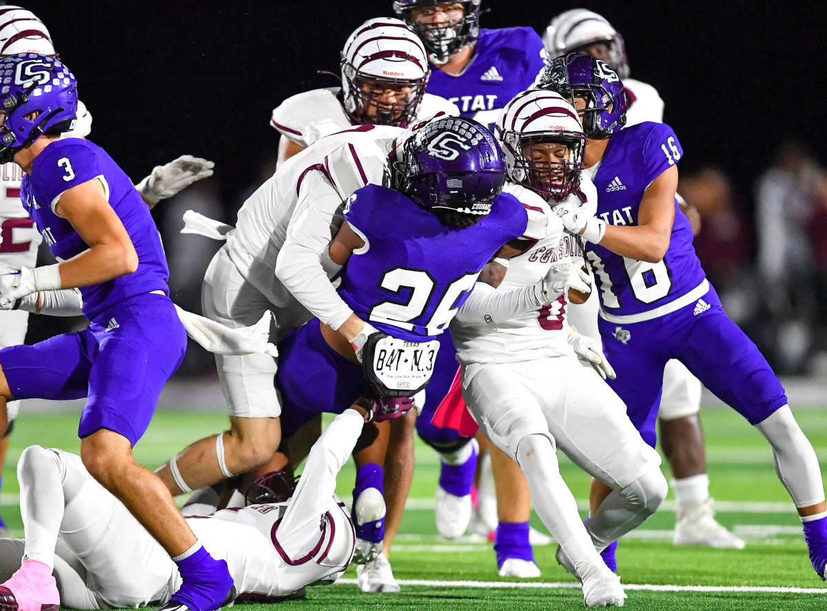 College Station A&M Consolidated College Station Texas football 102822 Dustin Nguyen 32