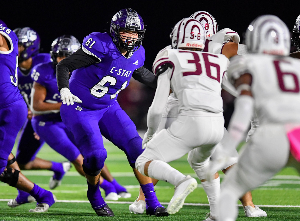 College Station A&M Consolidated College Station Texas football 102822 Dustin Nguyen 33