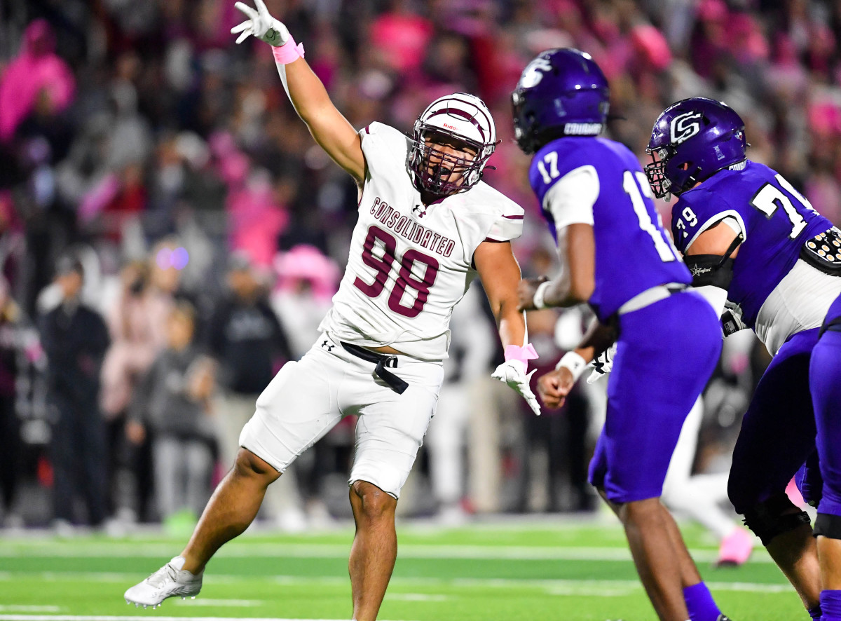 College Station A&M Consolidated College Station Texas football 102822 Dustin Nguyen 41