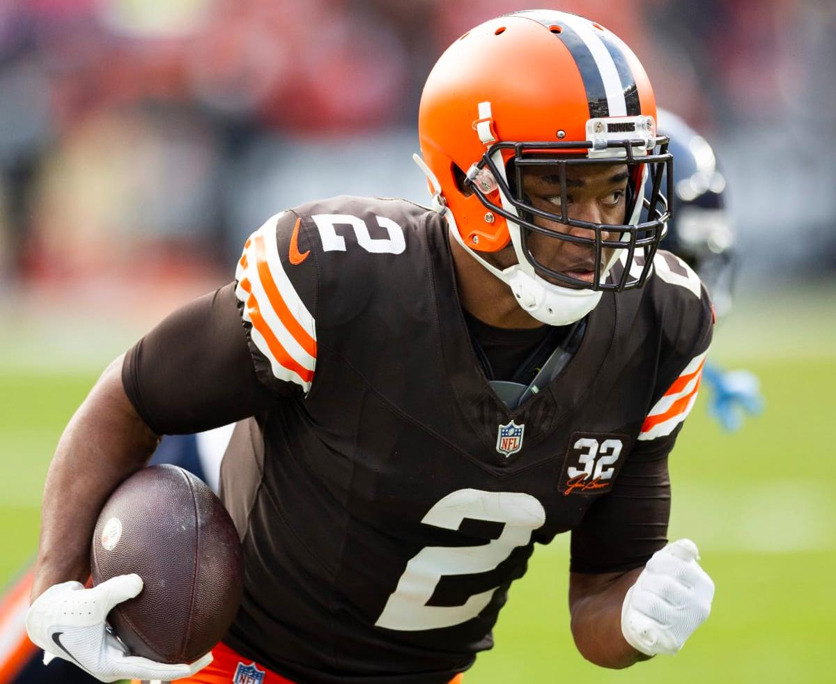 Cleveland Browns' wide receiver and former Miami Northwestern standout Amari Cooper, earned $1,333,333 per game in 2023 to rank sixth on a list of the highest per game salaries in the NFL last season.