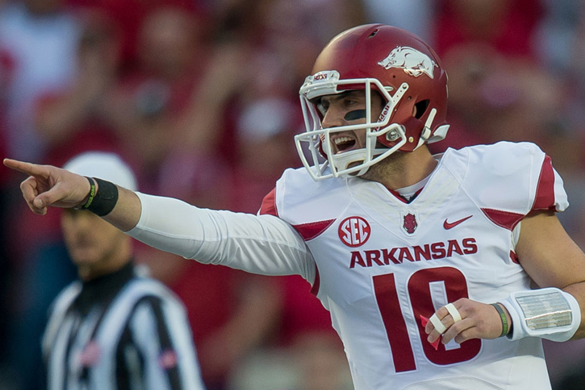 Brandon Allen was one of the top prep QBs in the nation and starred at Arkansas. (Photo courtesy of University of Arkansas sports information) 