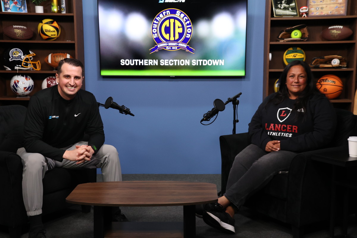 Orange Lutheran girls water polo coach Brenda Villa joins the CIF Southern Section Sitdown for Episode 11.