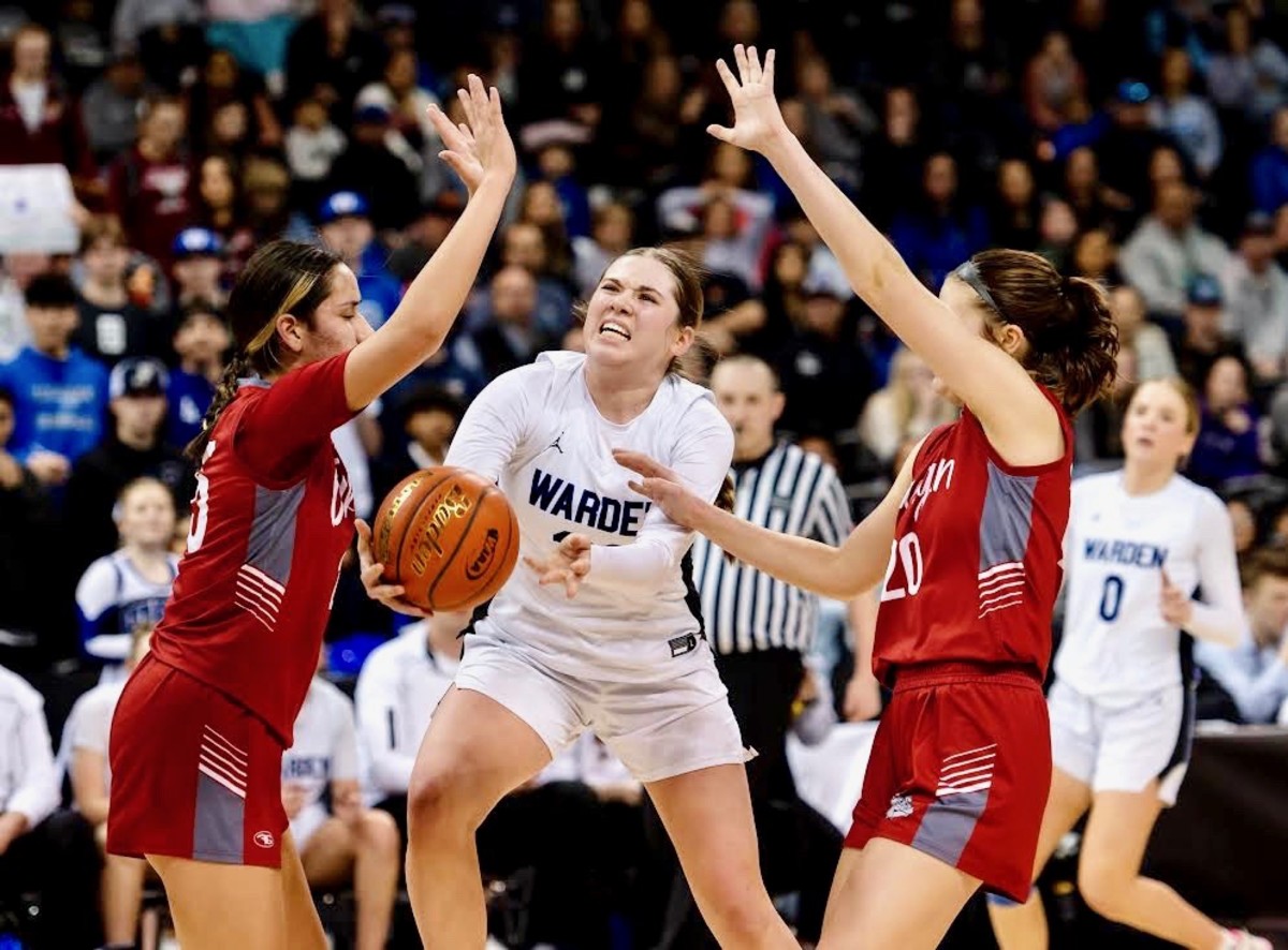 2023-24 Washington high school girls basketball, WIAA semifinals: Okanogan vs. Warden
