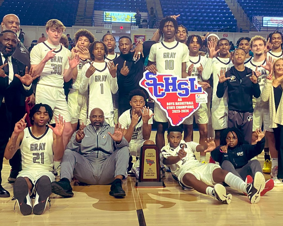 Gray Collegiate has won six of the last seven SCHSL Class 2-A Boys Basketball state championship, including the 2024 crown with Friday's 44-40 win over Oceanside Collegiate. The War Eagles will move to Class 4-A next season.