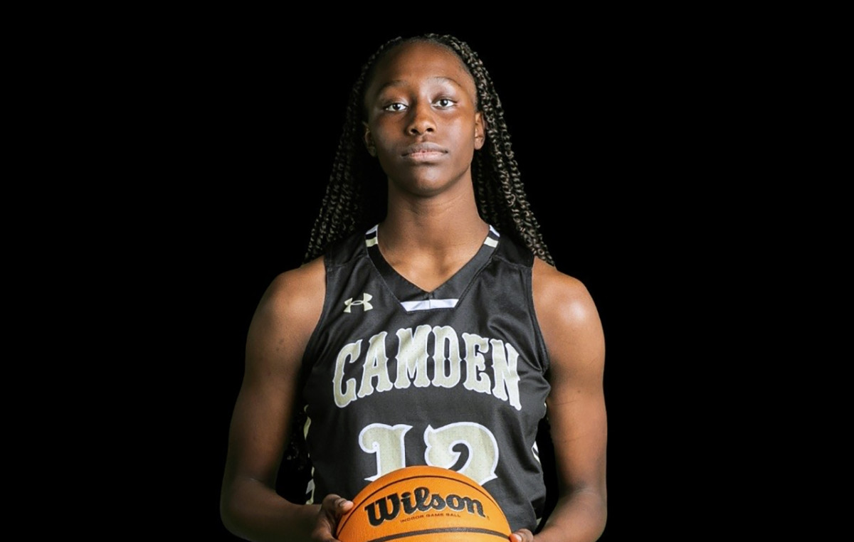 South Carolina commit Joyce Edwards dominated with 27 points and 20 rebounds in leading Camden to a 44-22 win over Wren in the SCHSL Class 3-A girls basketball state championship game.