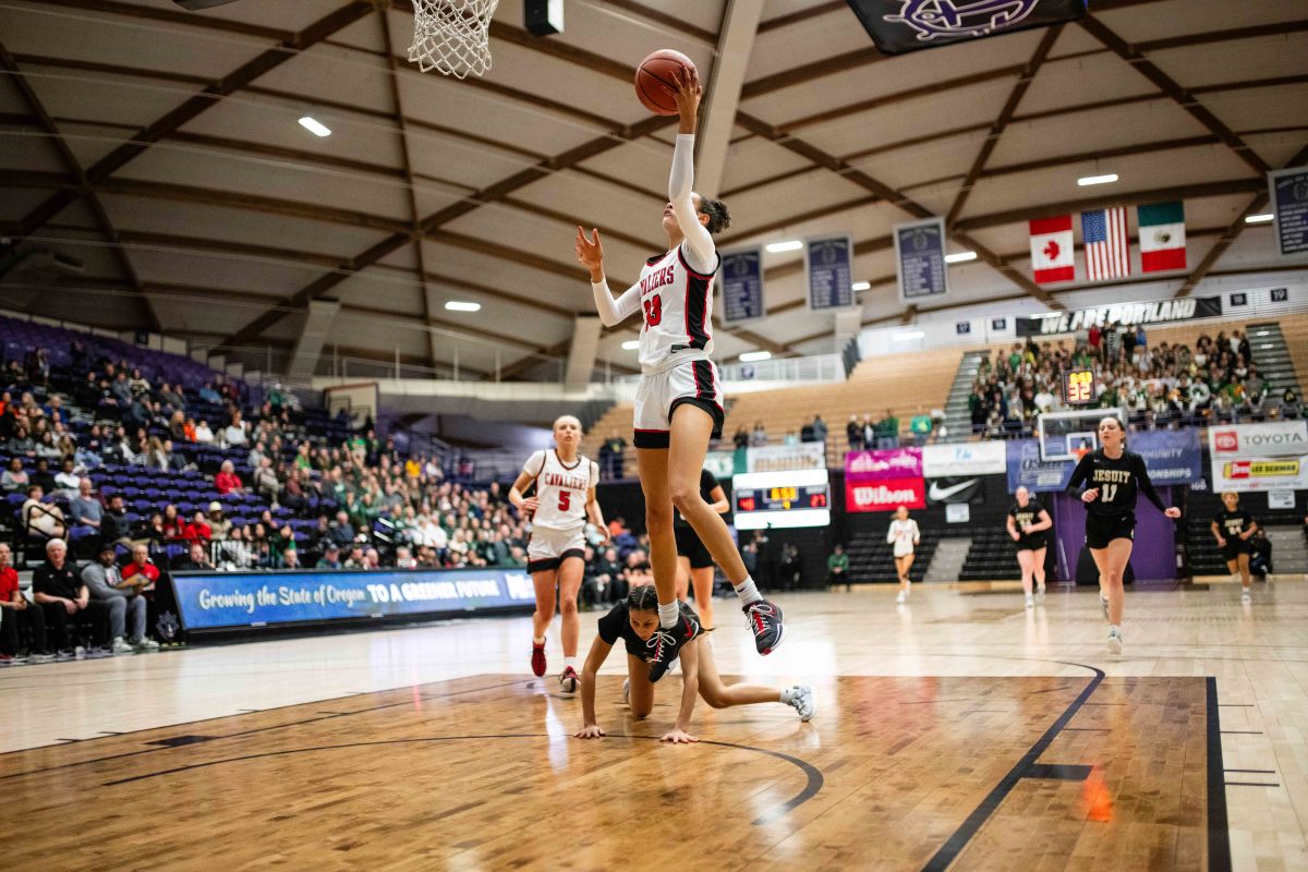 Clackamas Jesuit 6A Oregon girls basketball quarterfinal 2024 Naji Saker-111