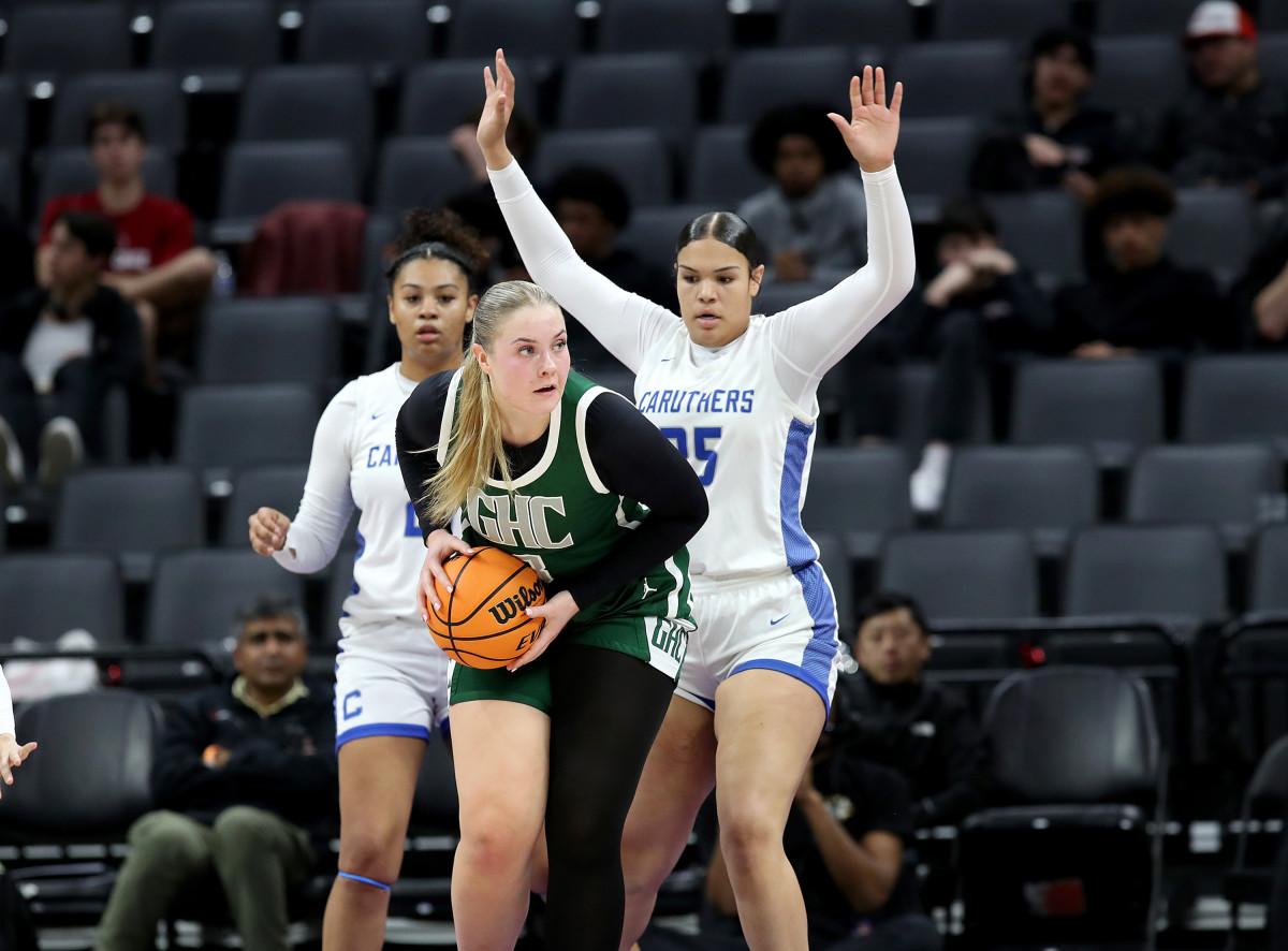 Granada Hills Charter vs Caruthers CIF State D3 Final March 8, 2024 Photo-Dennis Lee11