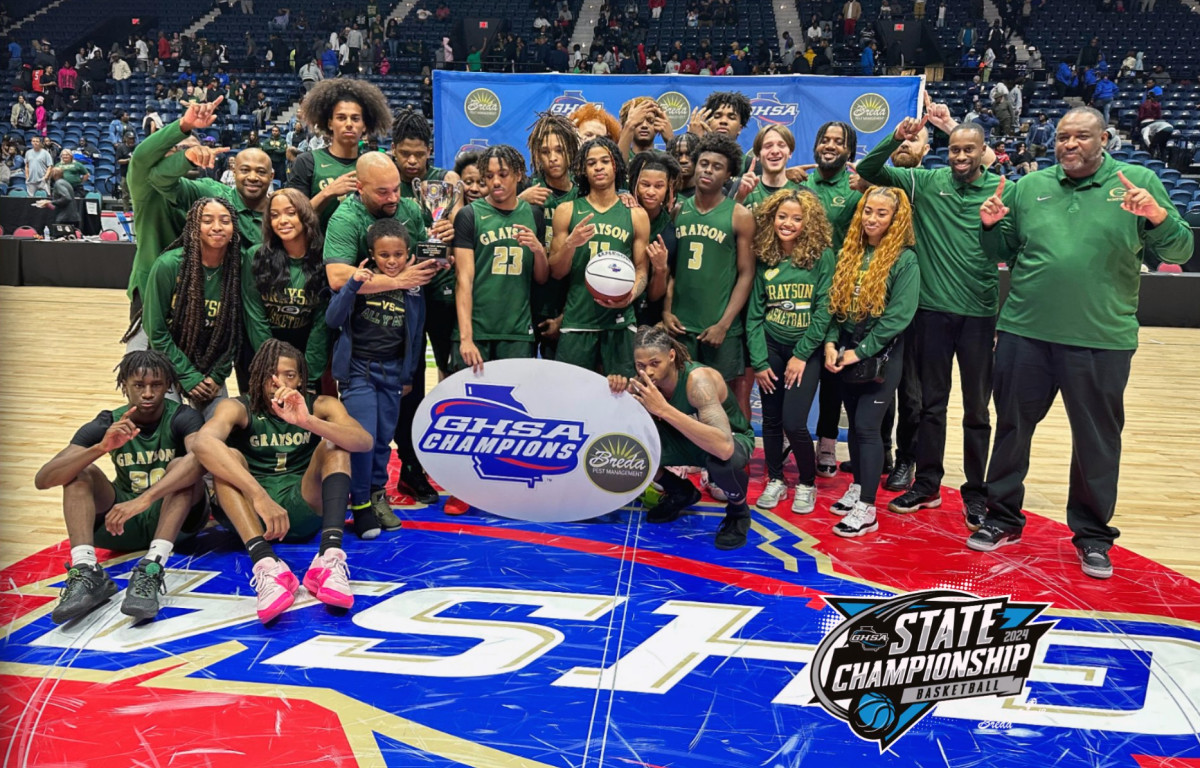 Grayson capped a sensational 2023-24 season with its second win of the year over McEachern and its first ever GHSA boys basketball state championship.