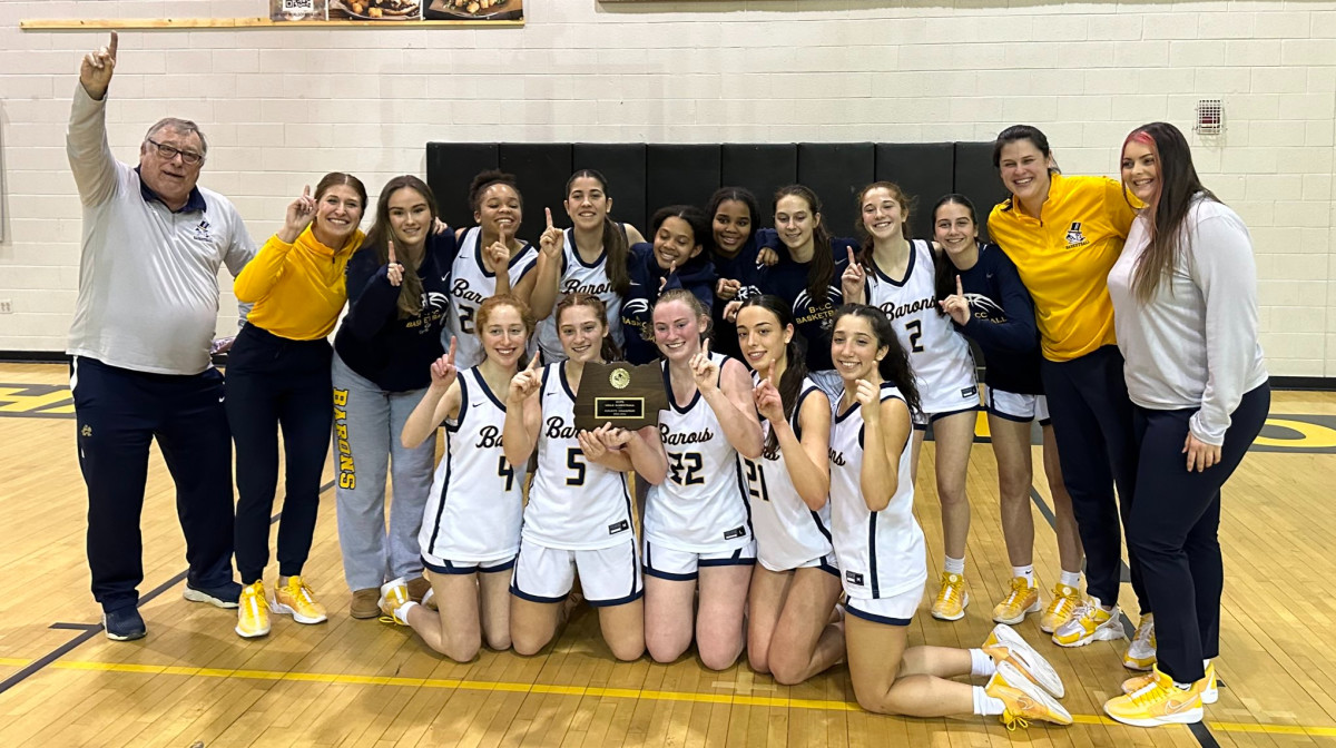 After winning the Montgomery County girls league title, Bethesda-Chevy Chase will try to claim its first state championship. The Barons play North Point in the Class 4A state semifinals Tuesday. (Photo - BCC Athletics