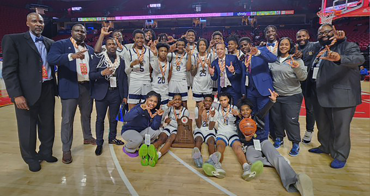 After losing in the Maryland Class 2A state boys basketball final last year, Largo got redemption Saturday. The Lions defeated Carver Vo-Tech, 66-52, for their first championship since 2008.