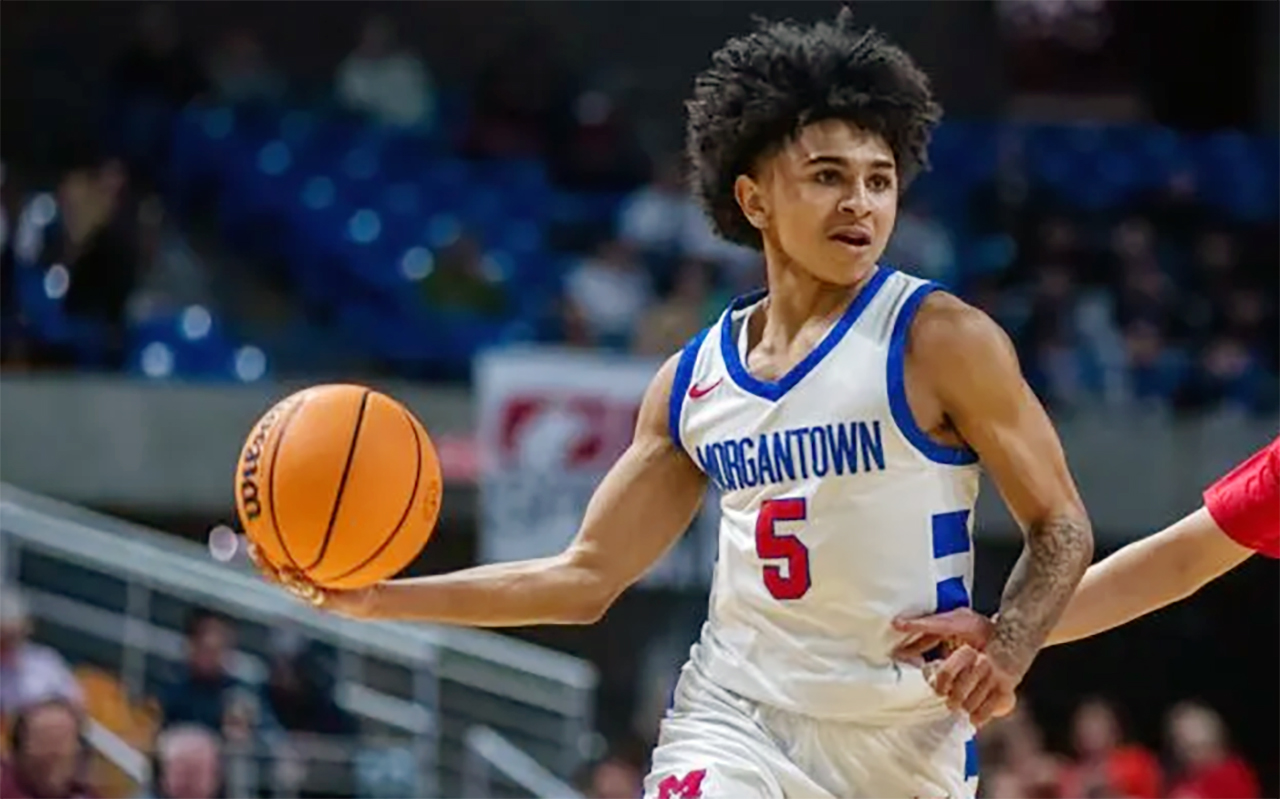 Morgantown senior Sharron Young has been selected as the 2023-24 Gatorade West Virginia Boys Basketball Player of the Year. He will play at Akron University next year.
