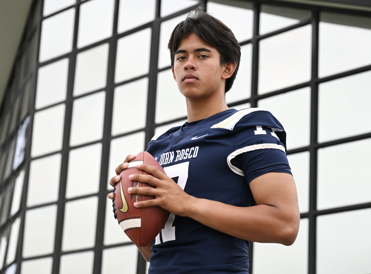 St. John Bosco's Caleb Sanchez is the SBLive 2023 Breakout Player of the Year