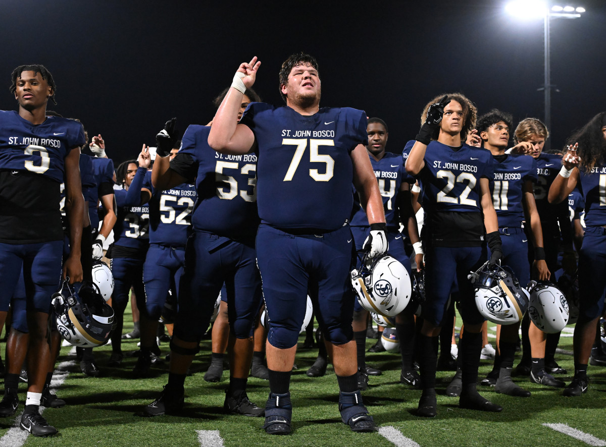 St. John Bosco, the No. 2 team in the nation, faces Corona Centennial in the CIF Southern Section Division 1 semifinals.