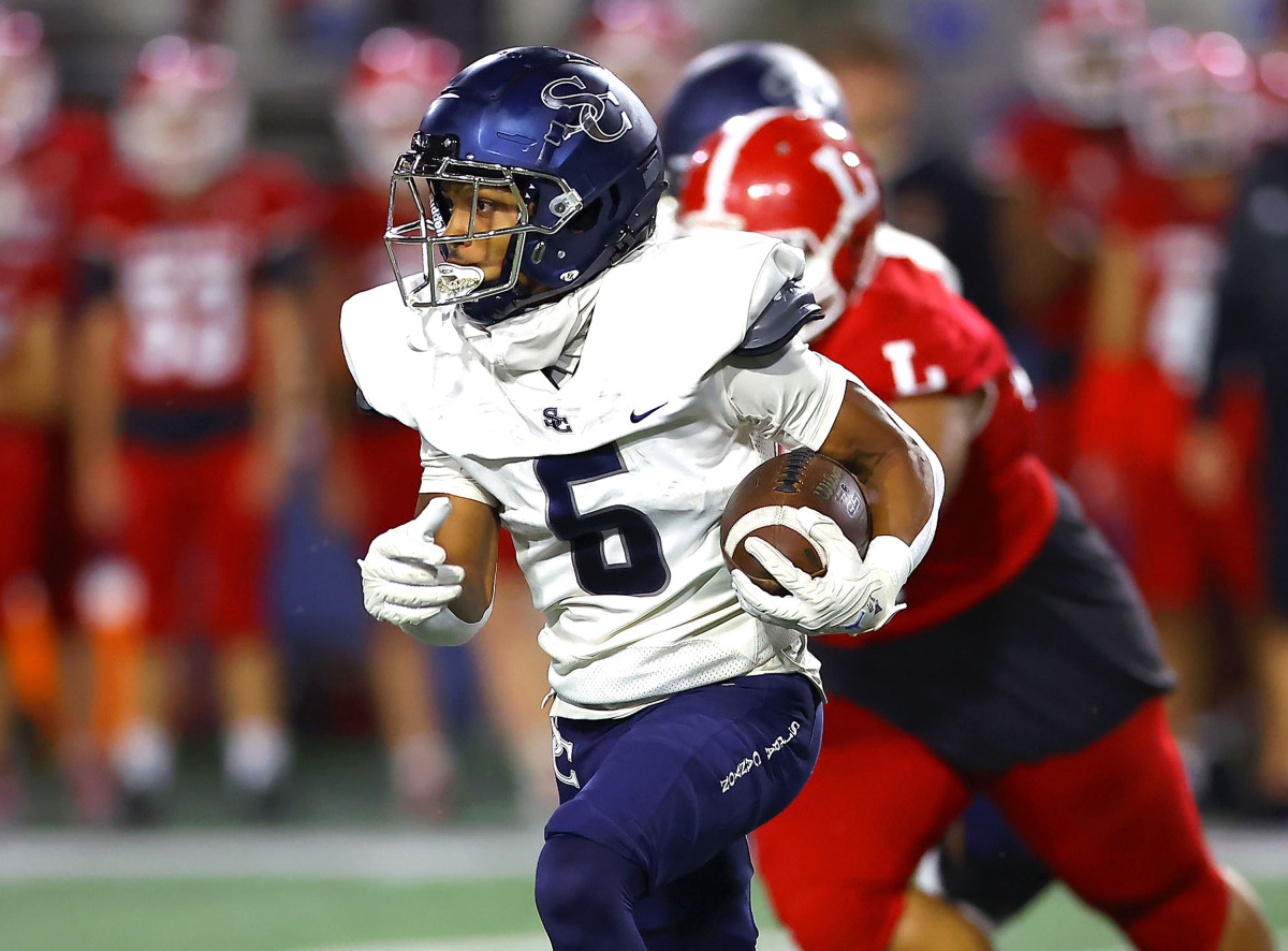 Uncommitted Sierra Canyon running back and receiver Terrell Cooks Jr. accounted for nearly 1,000 yards and 11 touchdowns for California's No. 4 team. 