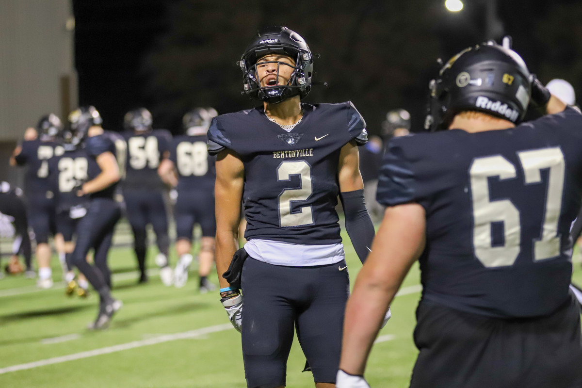 Bentonville senior CJ Brown is hoping to lead the Tigers back to the Class 7A state championship game this fall. (Photo by Scott Miller)