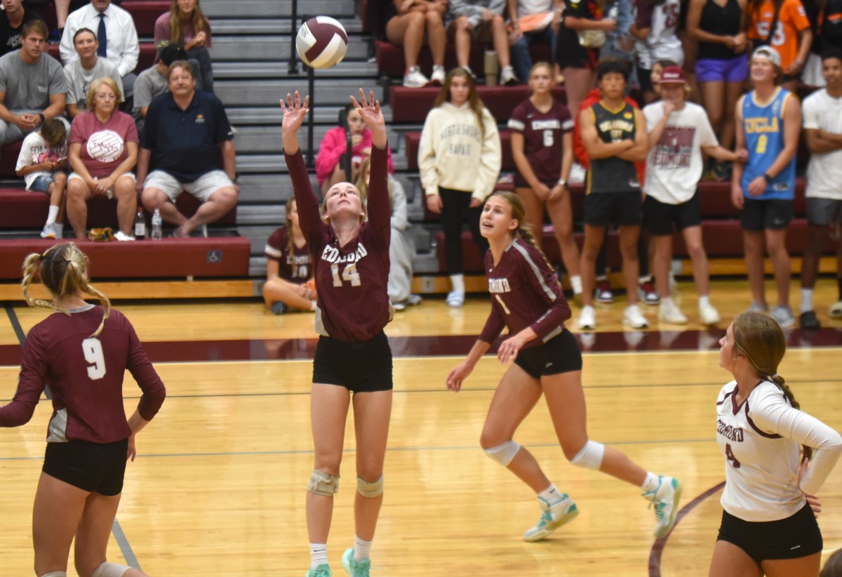 Edmond Memorial players in action during a recent match.