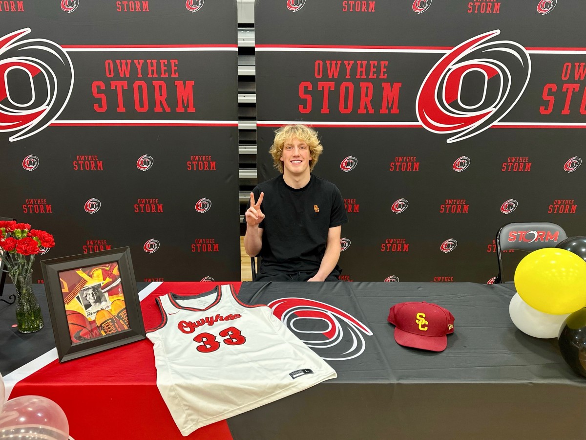 2024 early signing period: Owyhee boys basketball standout Liam Campbell signing with USC