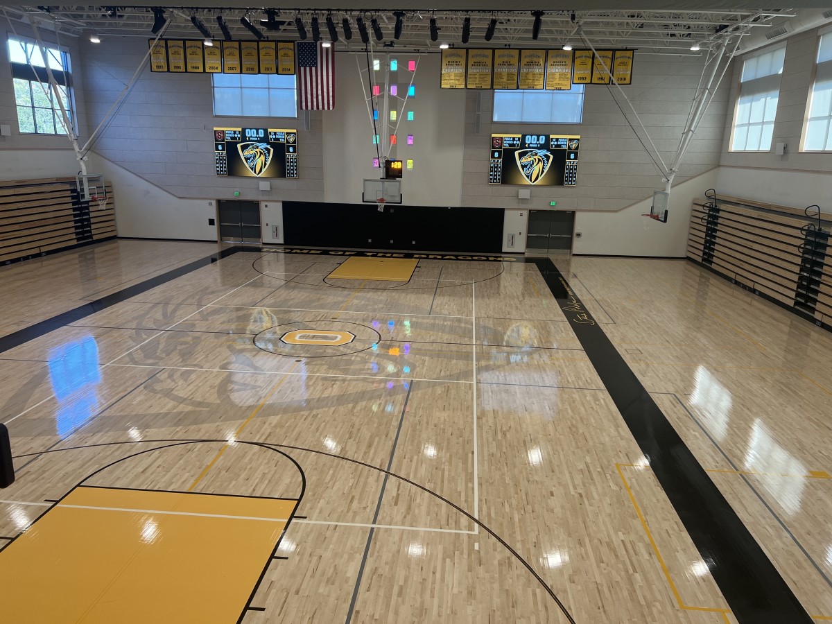 Bishop O'Dowd's state-of-art gym opened in 2022-23. 