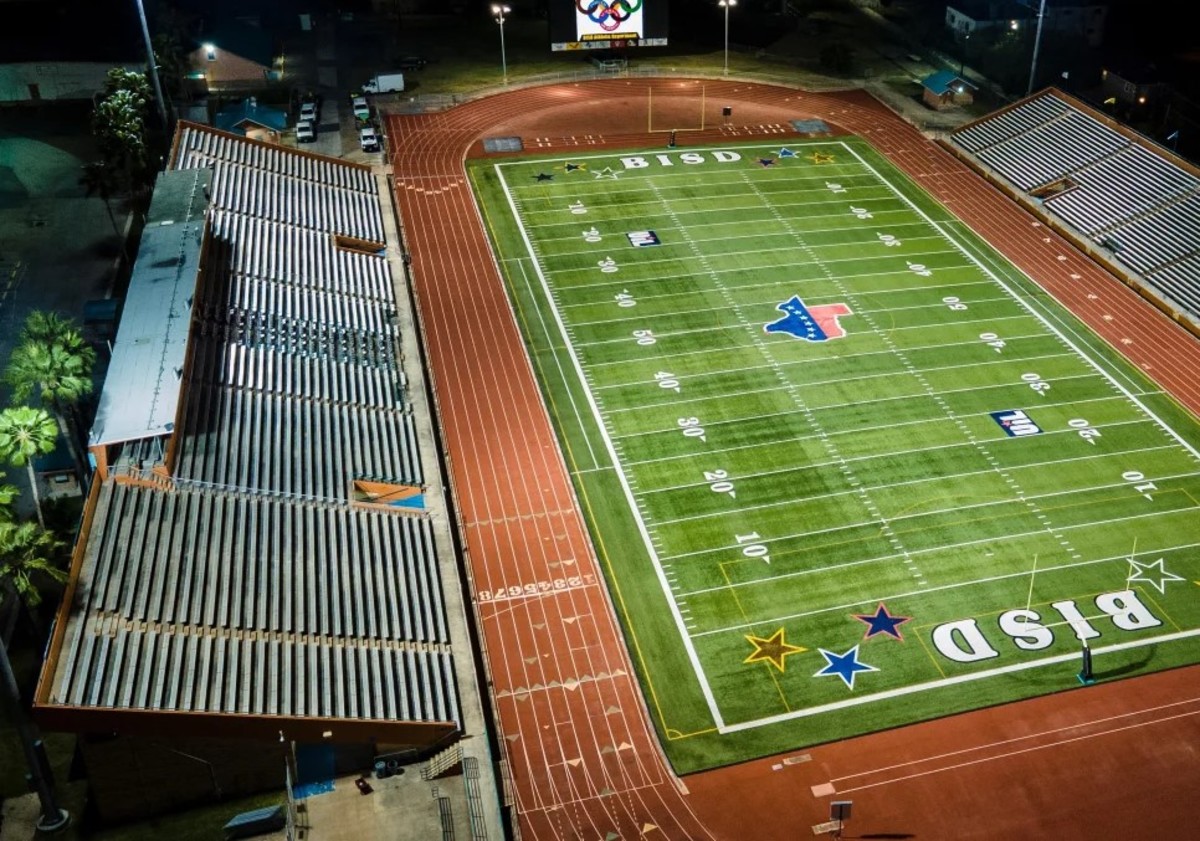 texas high school football stadium series 2023Sams Memorial Stadium (BISD)