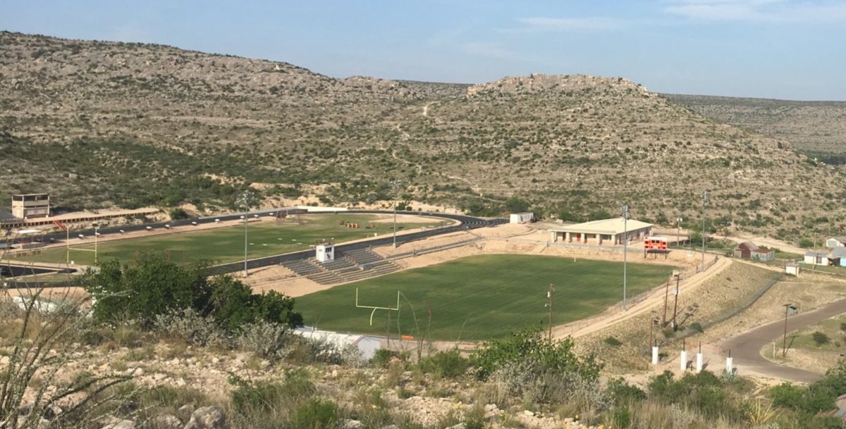 texas high school football stadium series 2023Eagle Stadium (Sandersonn Athletics Twitter)