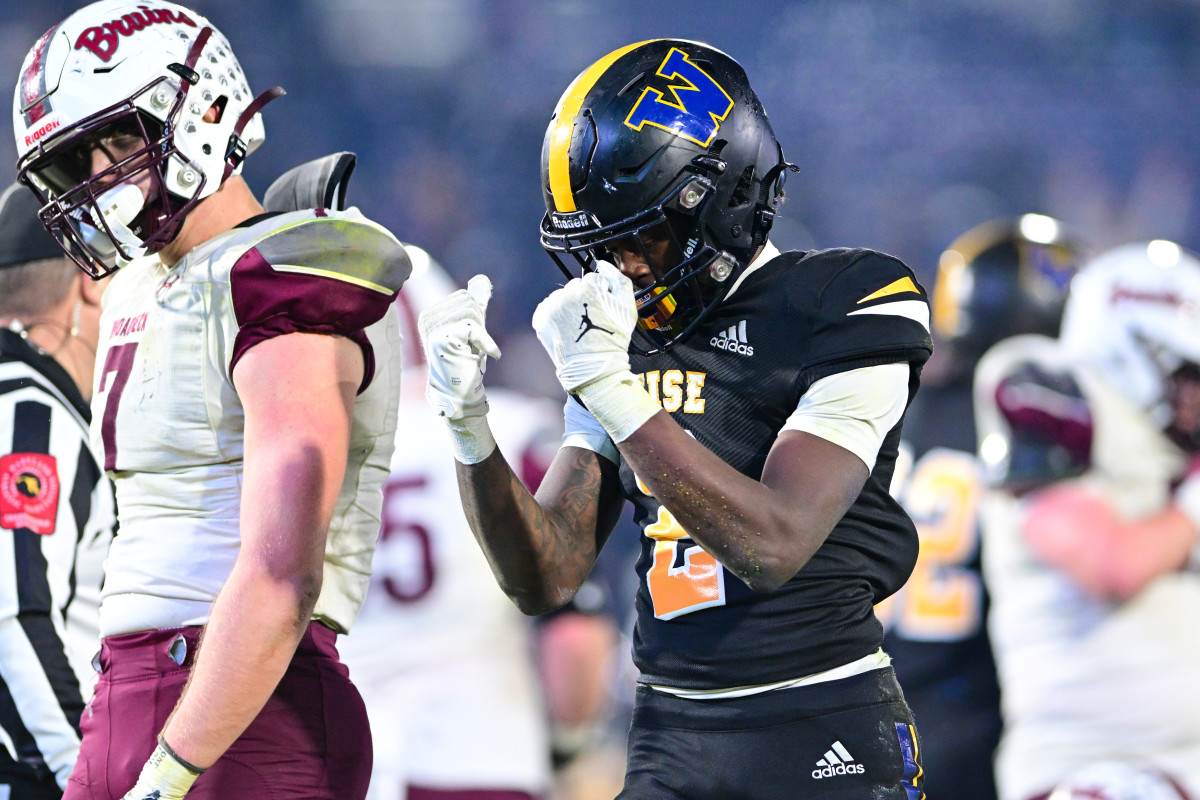 While the Wise Pumas celebrated their success in the 4A state title game, Broadneck came up short in its bid to climb to the top of the 4A mountain.