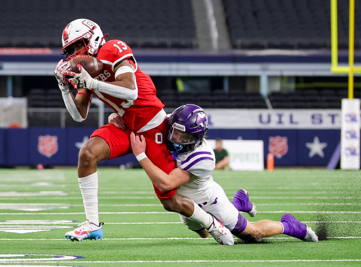 Benjamin vs Oglesby UIL 1-A Six-Man Division 2 Final December 13, 2023 Photo-Tommy Hays71