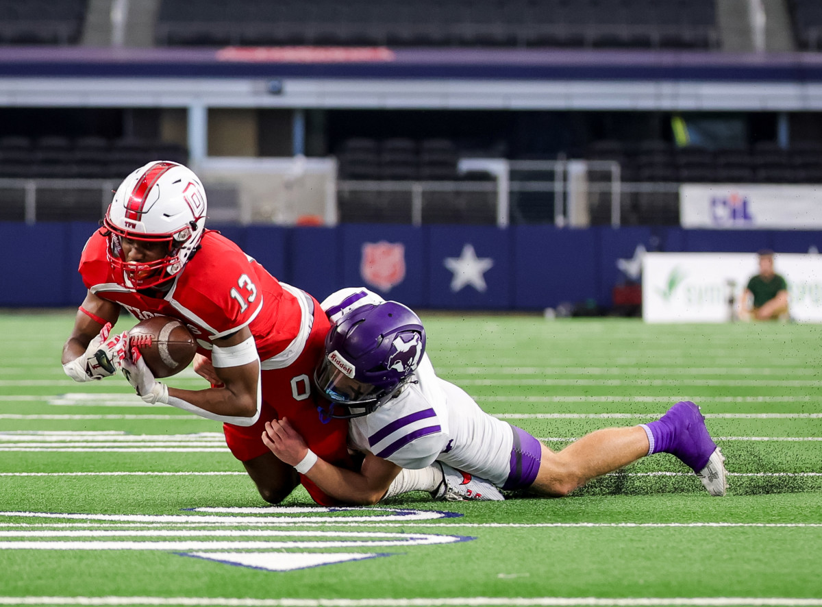 Benjamin vs Oglesby UIL 1-A Six-Man Division 2 Final December 13, 2023 Photo-Tommy Hays72