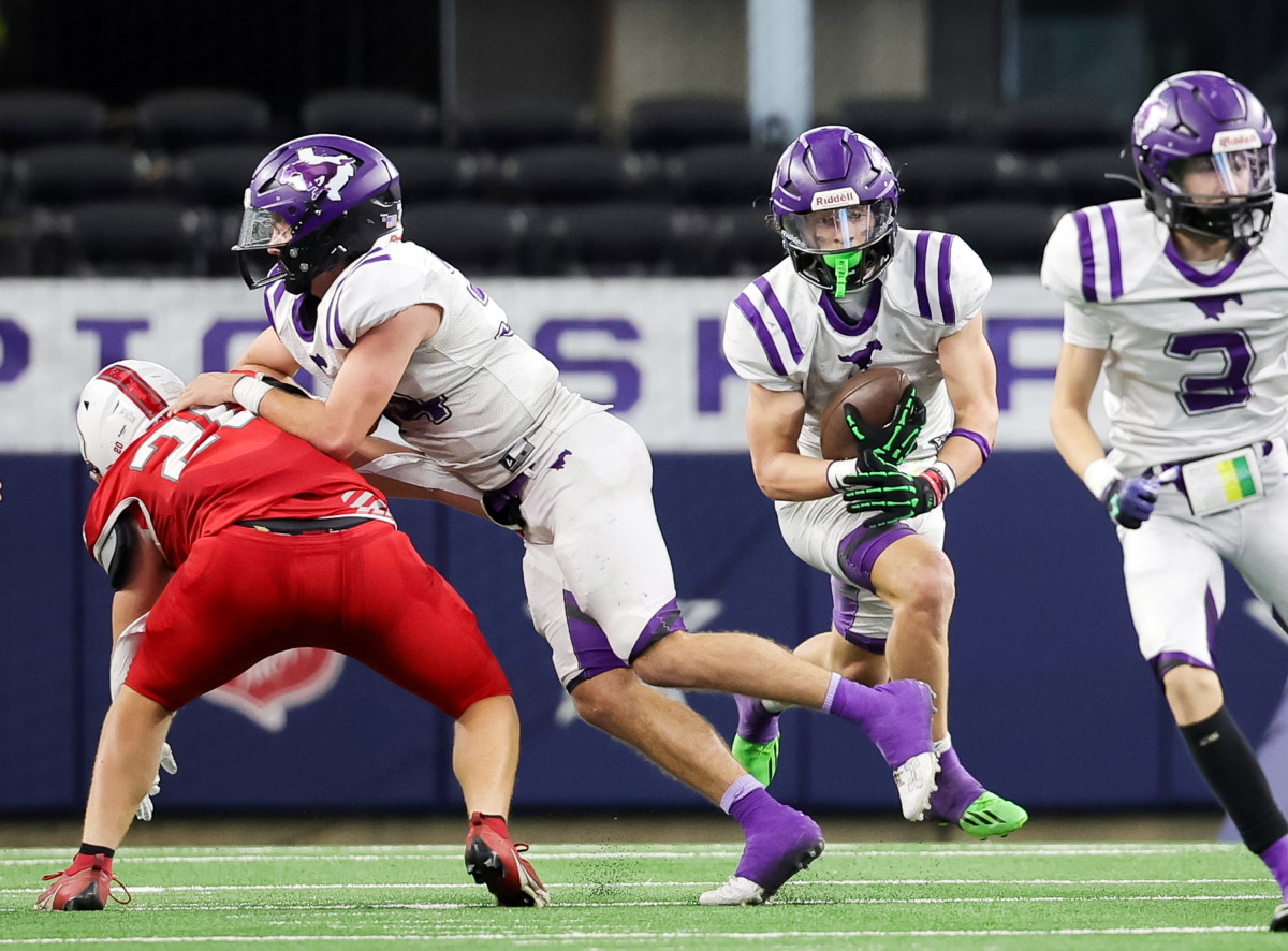 Benjamin vs Oglesby UIL 1-A Six-Man Division 2 Final December 13, 2023 Photo-Tommy Hays80