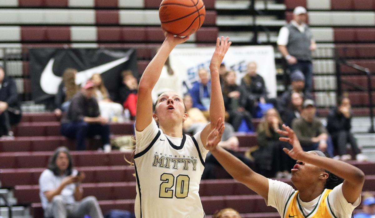Archbishop Mitty's McKenna Woliczko is a sophomore superstar in basketball and softball.