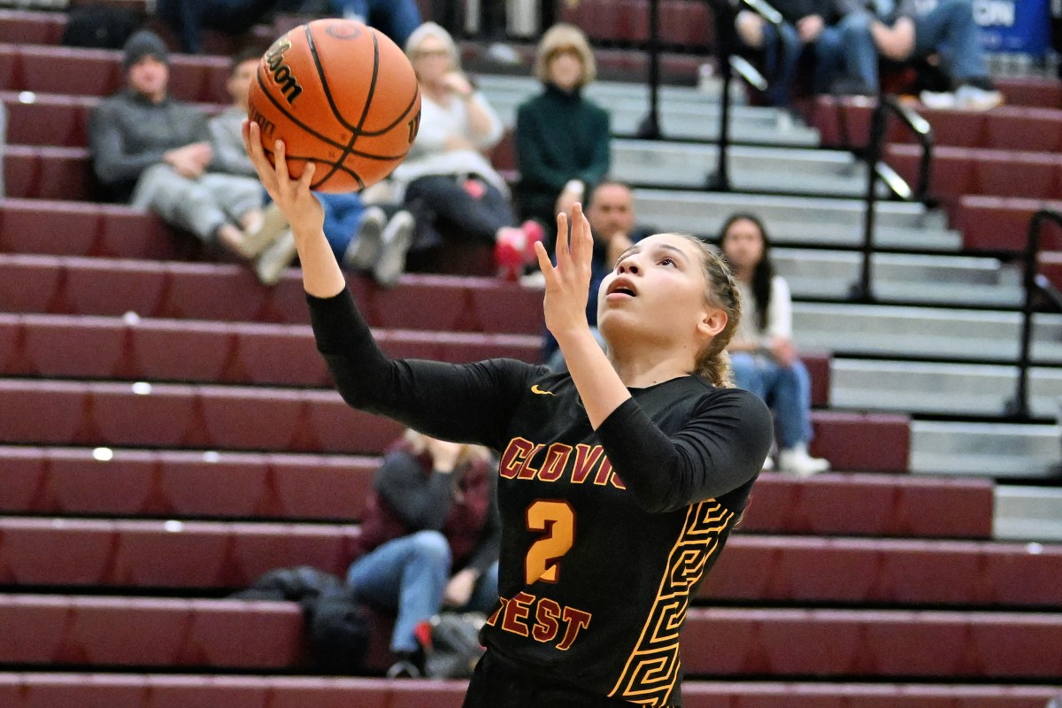 CIF Central Section high school basketball: Clovis West vs. Tualatin girls basketball Oregon POA Holiday Classic from December 30, 2023.