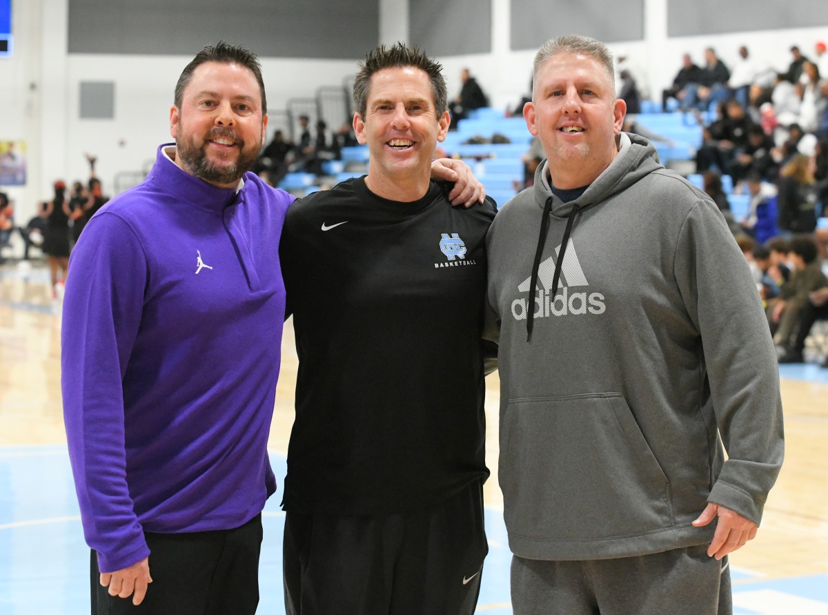 Meet the Amundsen brothers (L-R) Ty (Millenneum), Tony (Clovis North) and Tim (Bullard), all head coaches for teams that participated Saturday in the Crush in the Valley at Contra Costa College