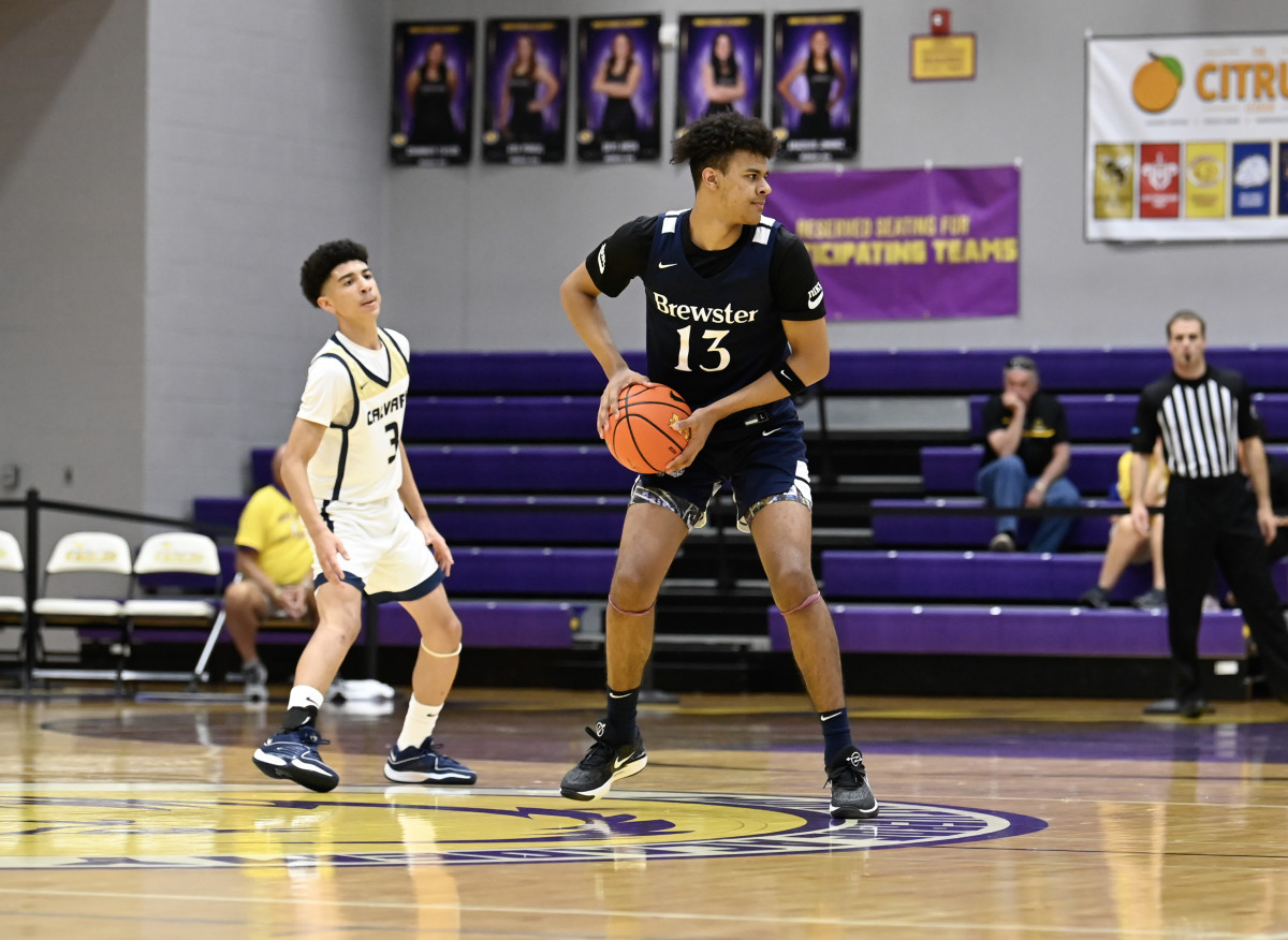 Brewster Academy vs Clearwater Christian Boys Basketball - Robson Lopes - 1-25-2024 - 5023